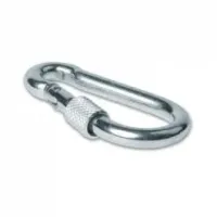 Карабин винтовой стальной (6) для троса d. 5,5-6,5 мм