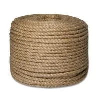 Канат джутовый ДТ тросовой свивки  (декоративный)  d. 12  мм