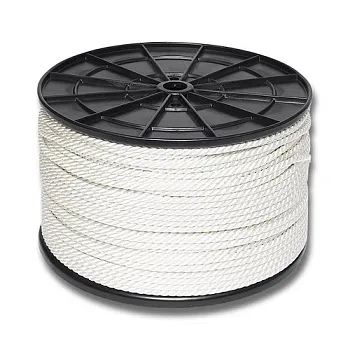 Веревка полиам.ПА кр.3-прядн.d. 7,0 мм на кат. 200 мм (300 м )