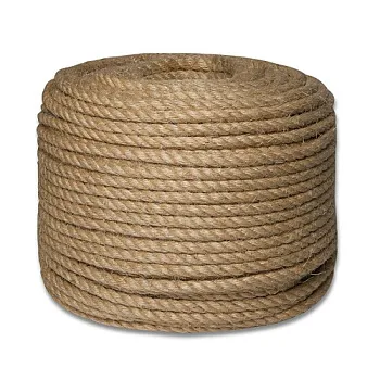 Канатик джутовый крученый 4-прядн.d. 10 мм